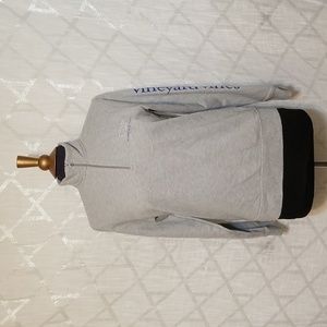 Vineyard Vines Gray Quarter Zip Sweater Size XS